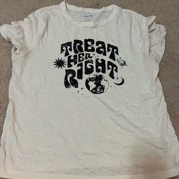 Tops - Size large. Treat her right tee